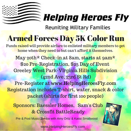 Armed Forces Day Color Run